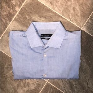 Cedar Wood State | long sleeve blue button down
